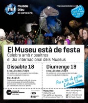 Artristras en el Museu Blau para celebrar la noche de los Museos de Barcelona