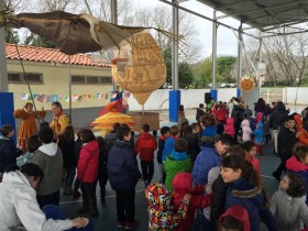 Inauguración de las jornades Culturales en la Escuela Giroi de La Garriga